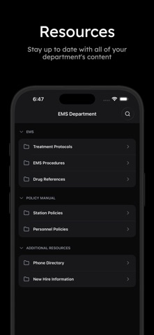 ResponderOne iPhone screenshot