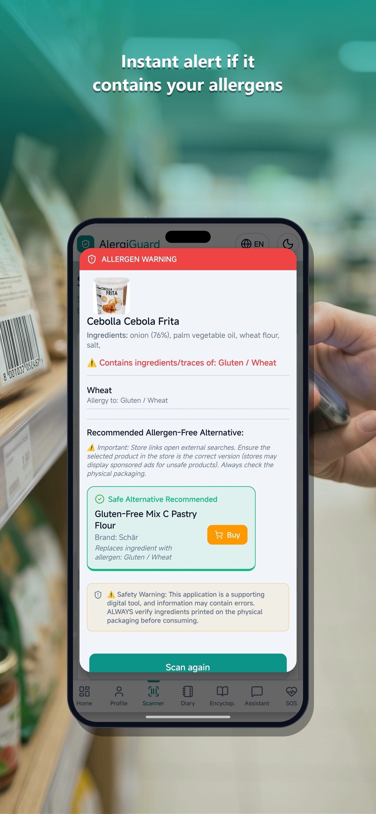 AlergiGuard: Allergy & Gluten screenshot 4
