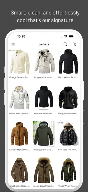 Men's Fashion Shopping Shop screenshot 3