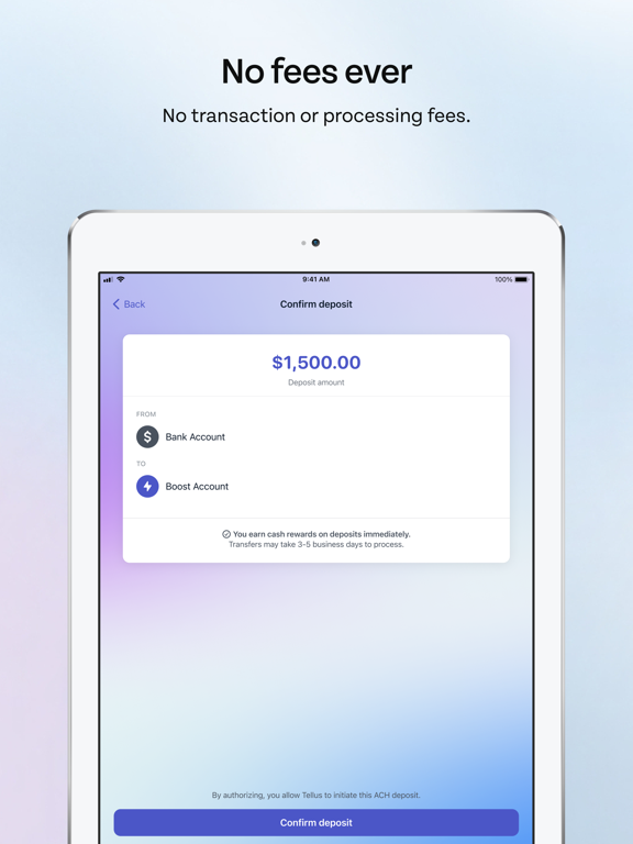 Tellus: Earn More Daily iPad screenshot