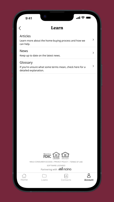 CharterGo Home Loan Screenshot