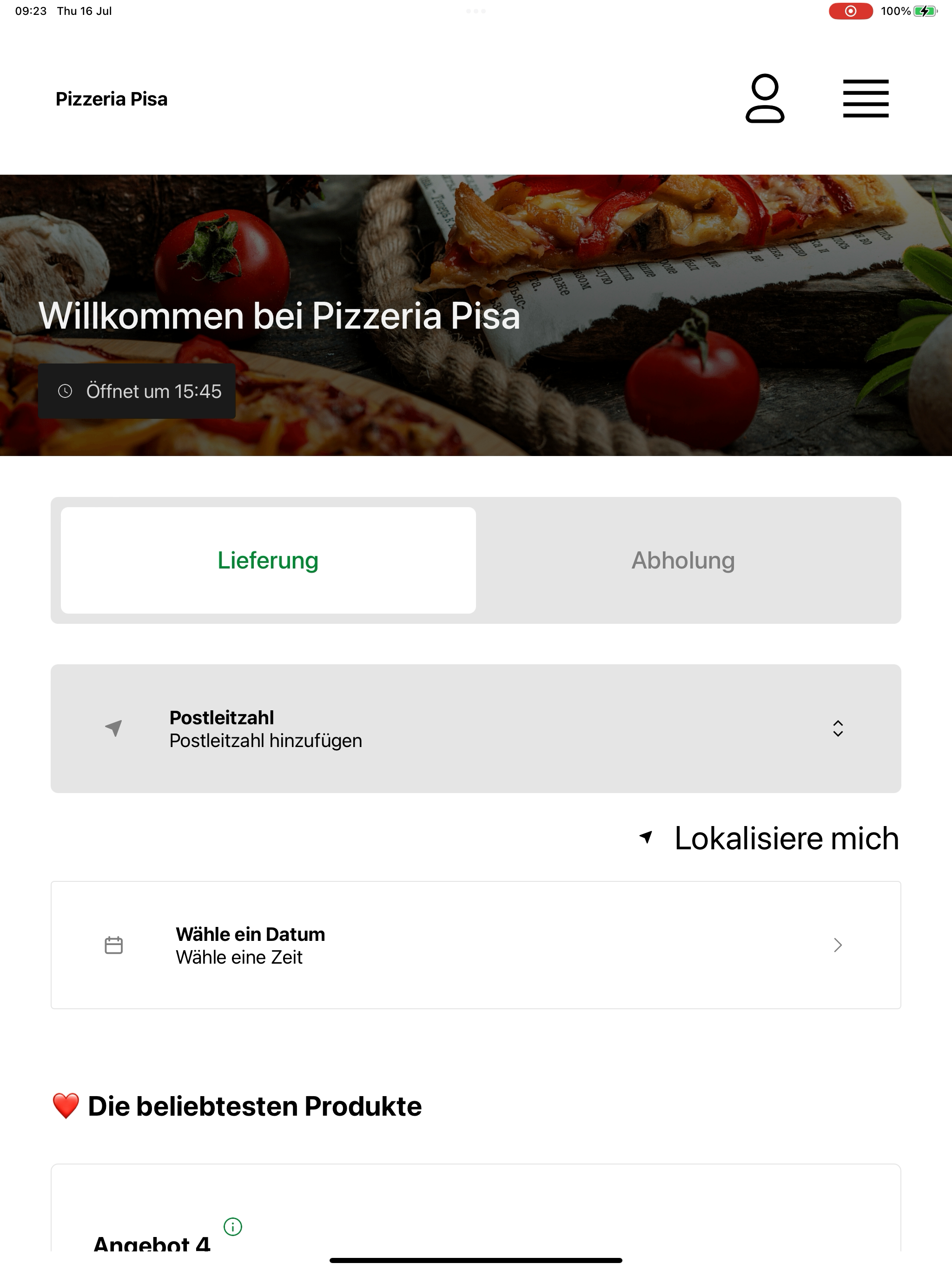 Pizzeria Pisa screenshot 14