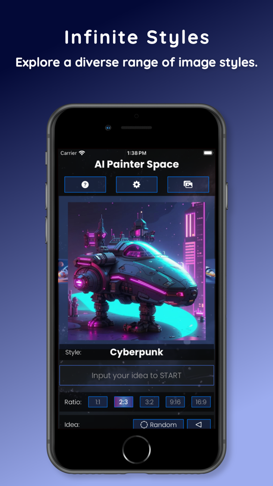 #3. AI Painter Space (iOS) 来自: Linh Nguyen