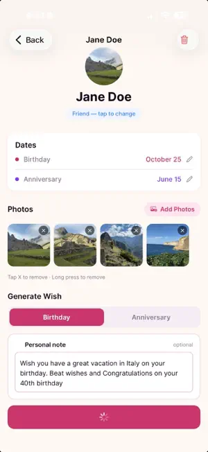 MyWishMaker screenshot 3