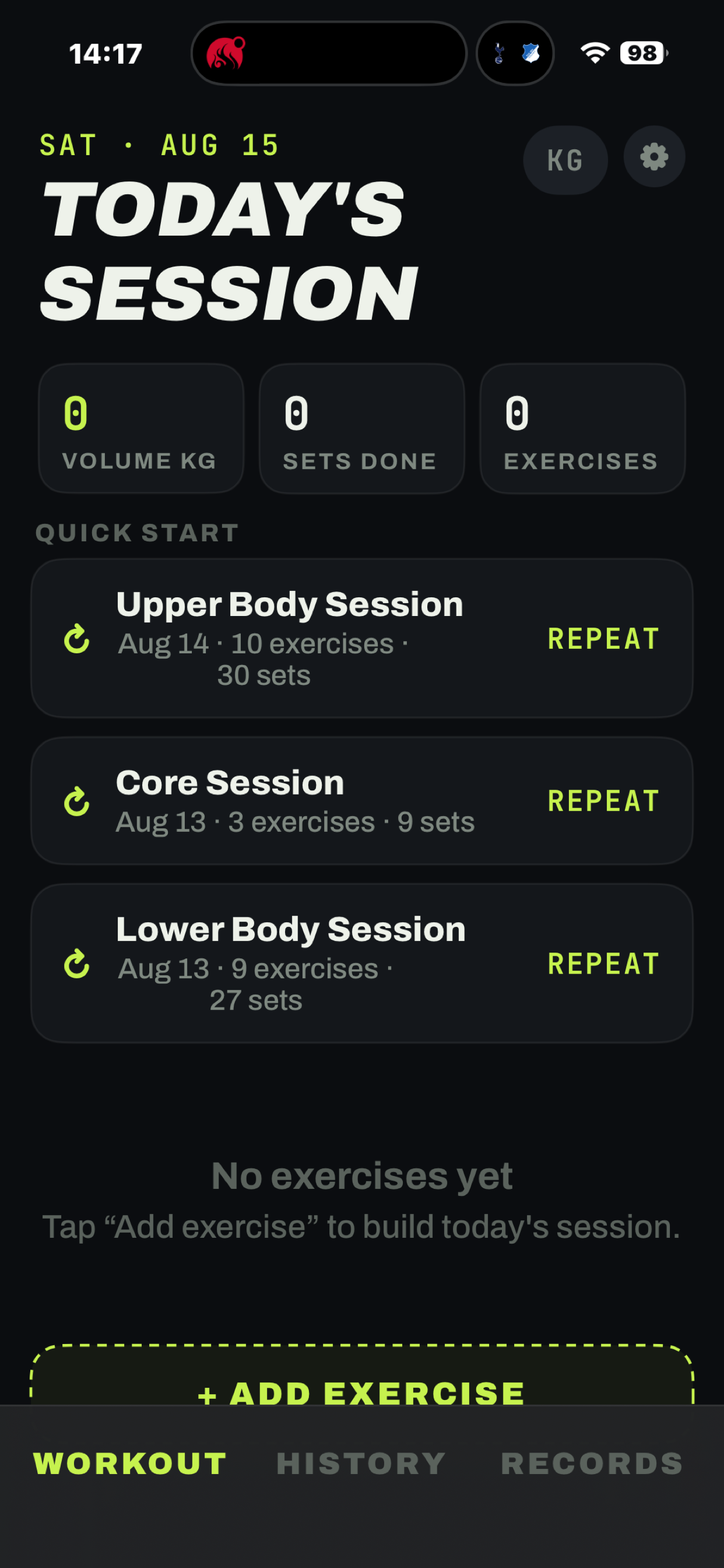 Iron Log Weight Training screenshot 5