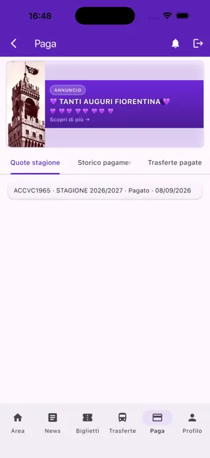 ACCVC TIFOSO VIOLA DOC screenshot 3