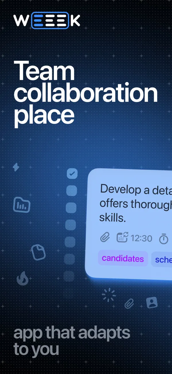 Screenshot #1 pour WEEEK — Tasks, projects, notes