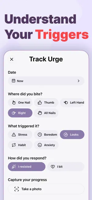 Unbite: Stop Nail Biting screenshot 3