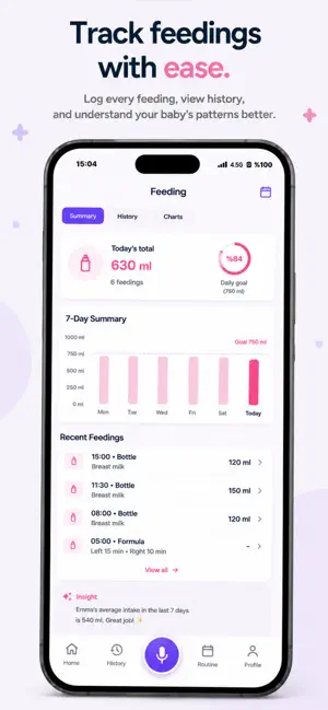 Parentfy: Baby Tracker screenshot 3