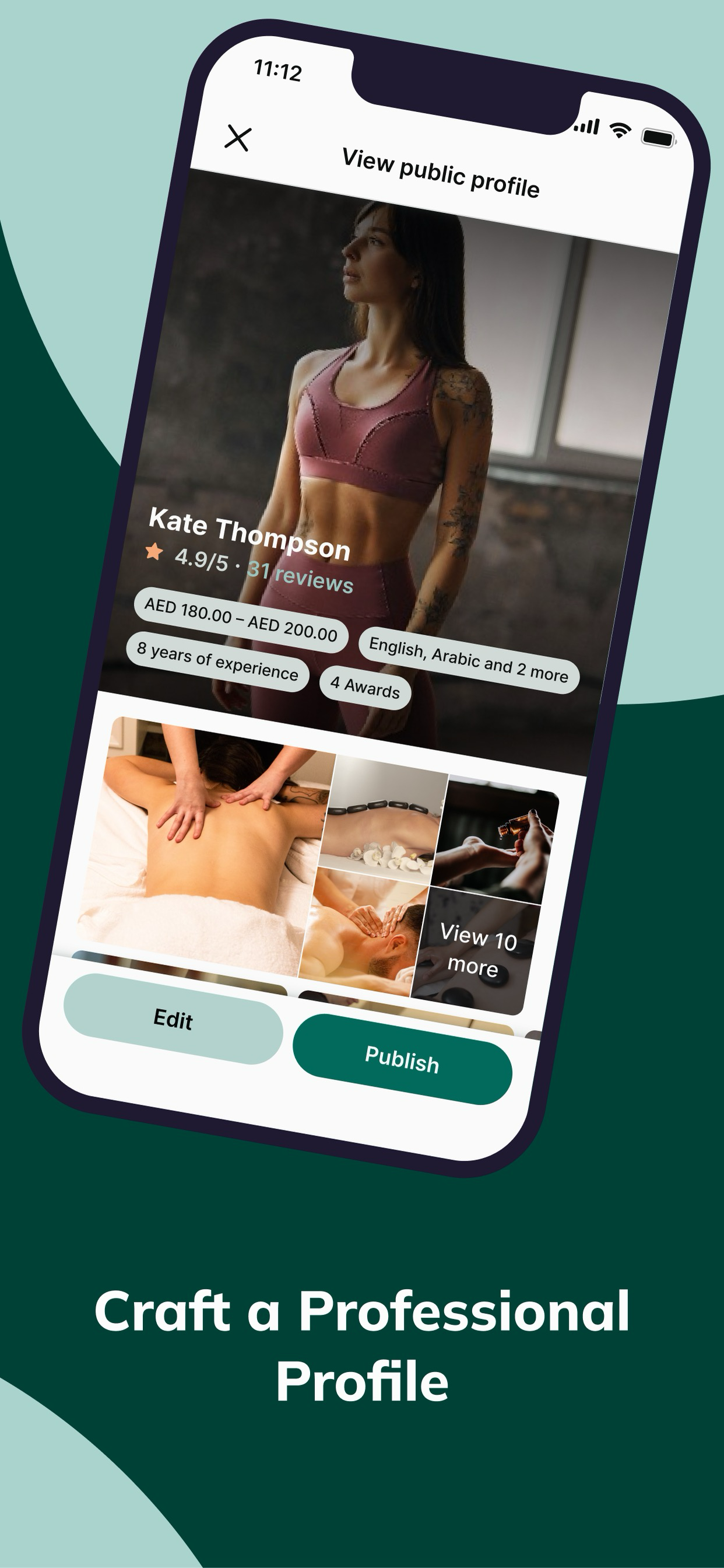 Massage.app: for Therapists screenshot 2
