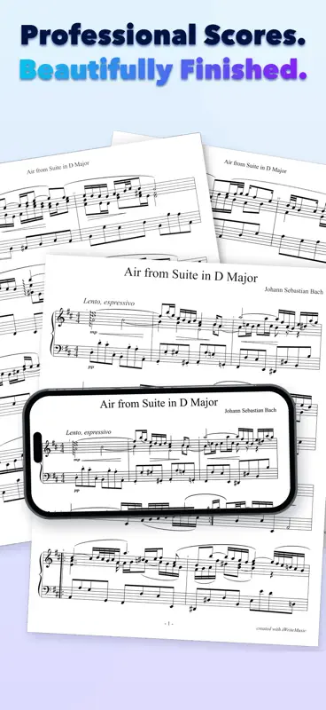 iWriteMusic screenshot 1 of 10