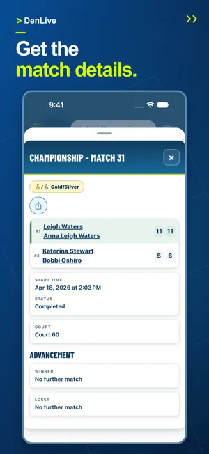 DenLive - by Pickleball Den screenshot 1