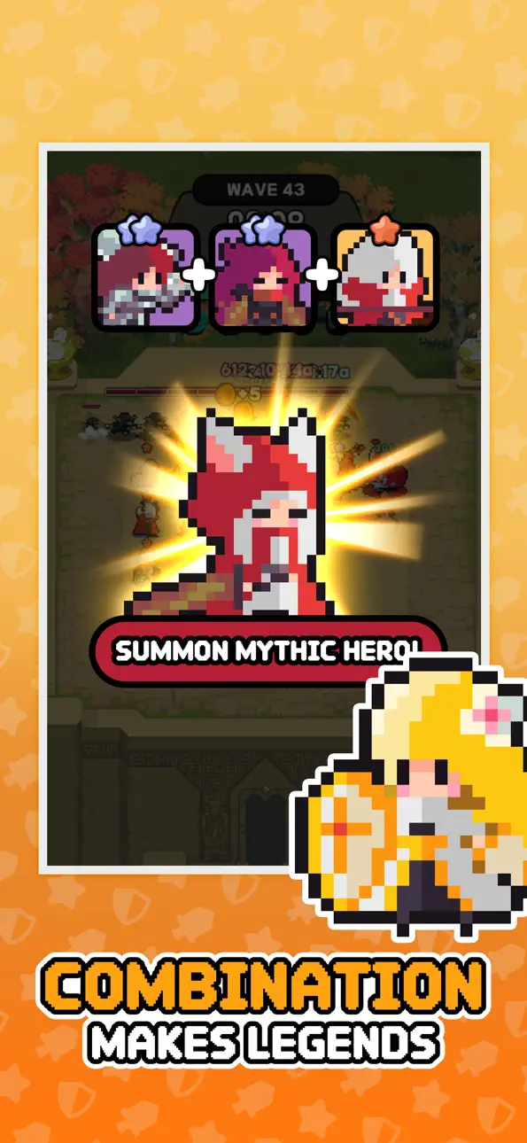 Heroes Crew: Strategy Defense Hack screenshot 3 - iOS game interface