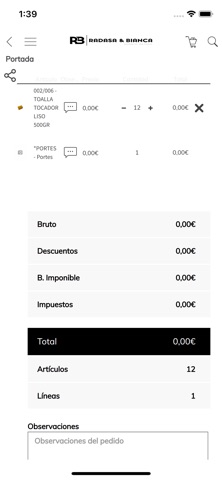 Radasa Textiles de Hogar screenshot