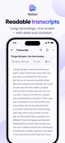 Notivo: Voice Notes & AI Screenshot 4 of 4