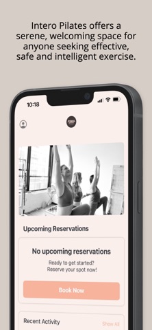 intero pilates screenshot