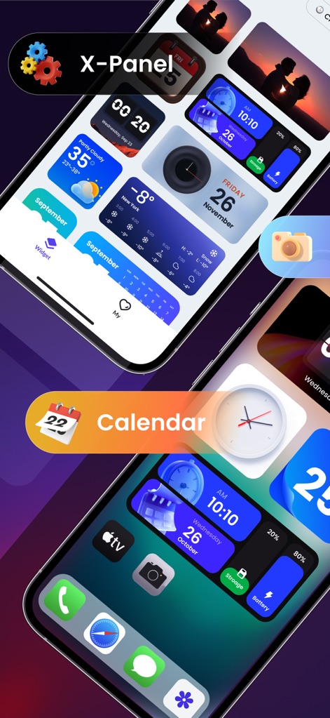 Color Widgets Kit - iWidgets - Graphics & Design App | MWM