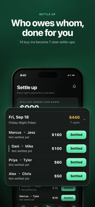 HG Poker: Home Game Tracker screenshot 1 of 7