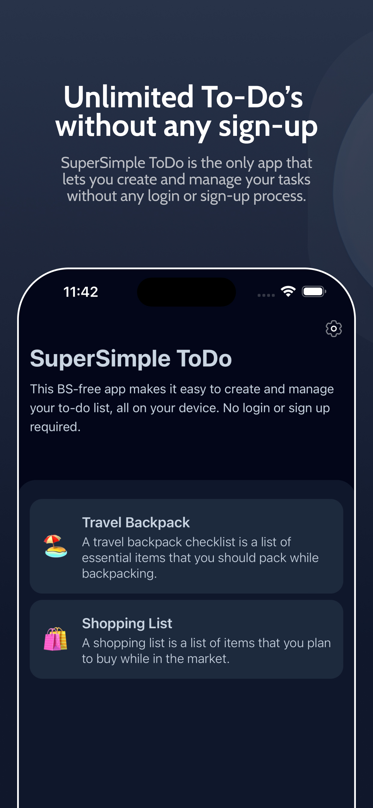 SuperSimple ToDo screenshot 3