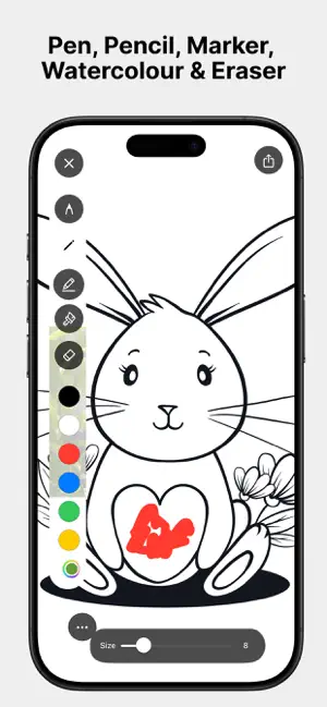 Drawing pad® iPhone screenshot 5