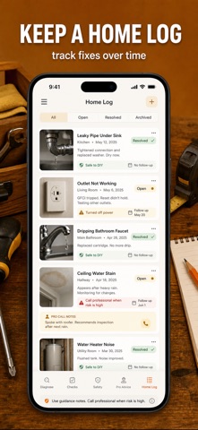 HomeFix - Appliance Repair Aid iPhone screenshot