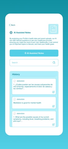 PPA - POCKET PATIENT ADVOCATE Screenshot 3 of 8