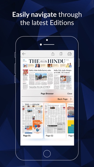The Hindu ePaper: English News Screenshot