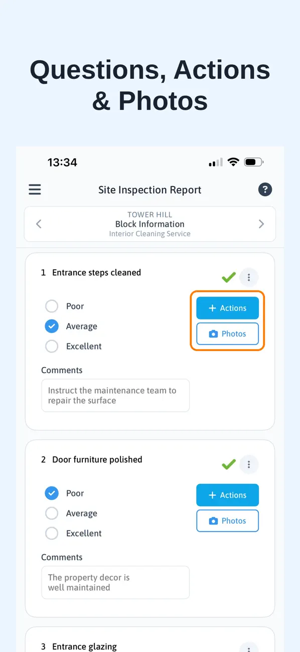 Screenshot #2 pour Inspection Manager