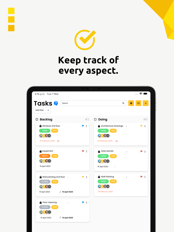 Buildpeer iPad screenshot 4 - Business app