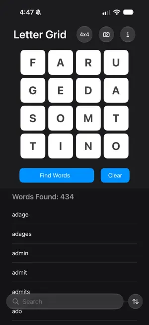 Word Hunt Solver screenshot 3