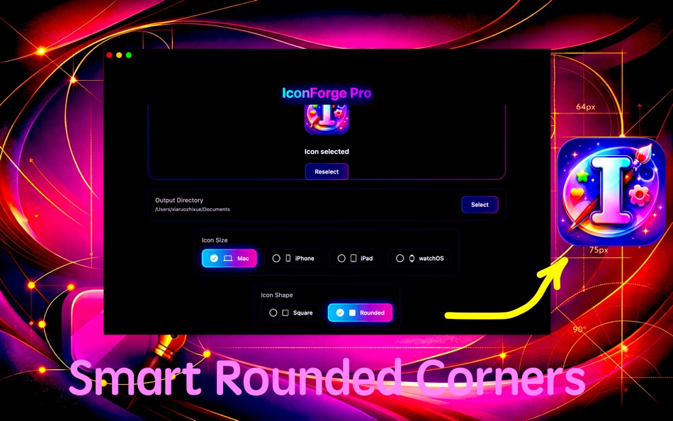 #3. IconForge Pro (macOS) 게시자: 方俊 文