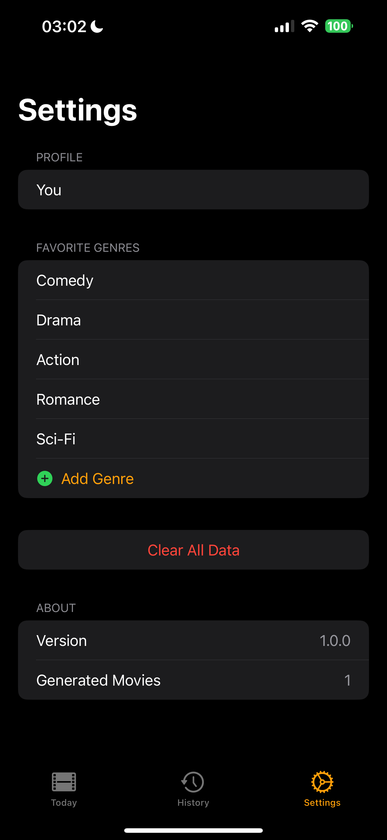 My Movie Log screenshot 3