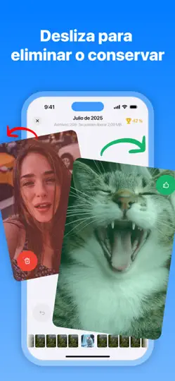 Captura de pantalla de CleanX: Ordena Tu Galería en iPhone 5