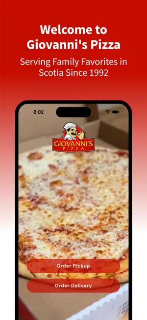 Giovanni's Pizza Scotia screenshot 1