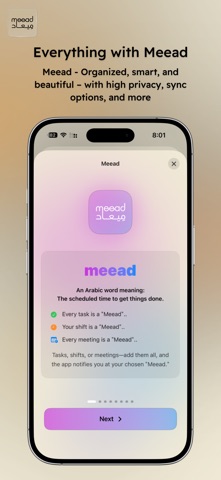 Meead — Shifts, Tasks & Tools screenshot