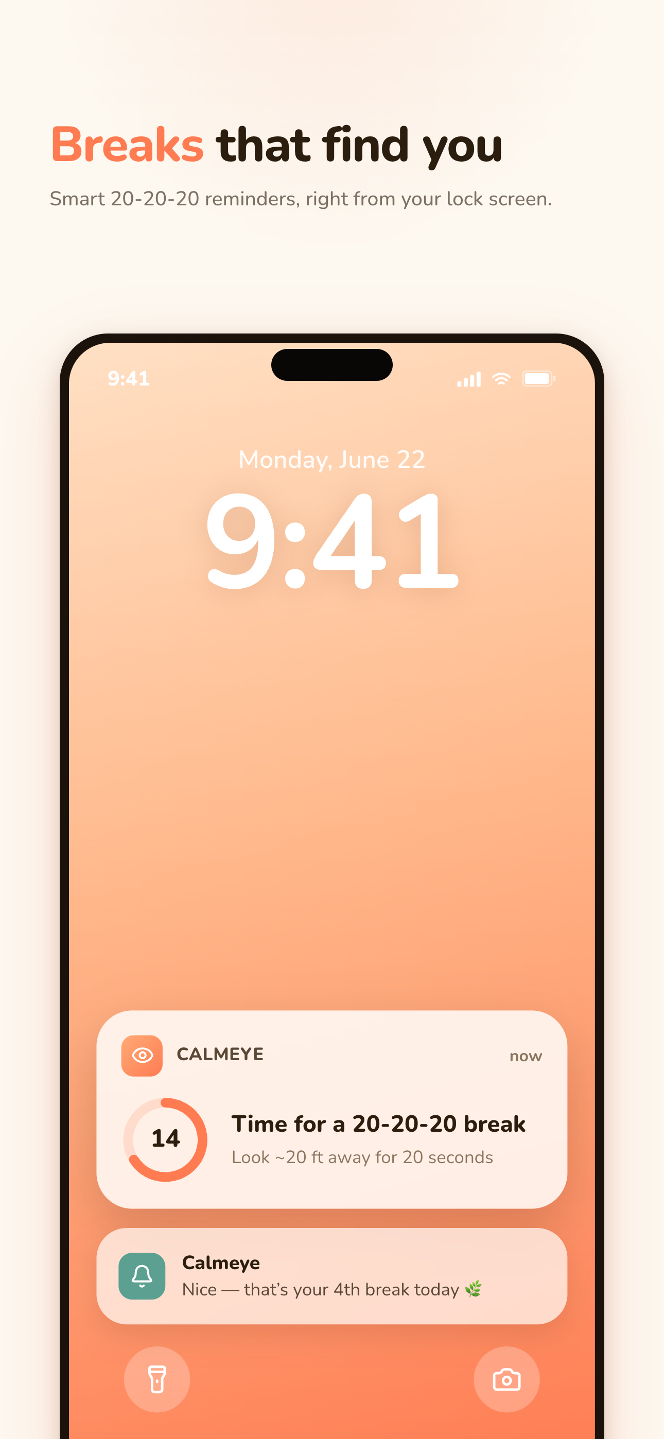 Calmeye AI: Eye Care & Relax screenshot 5