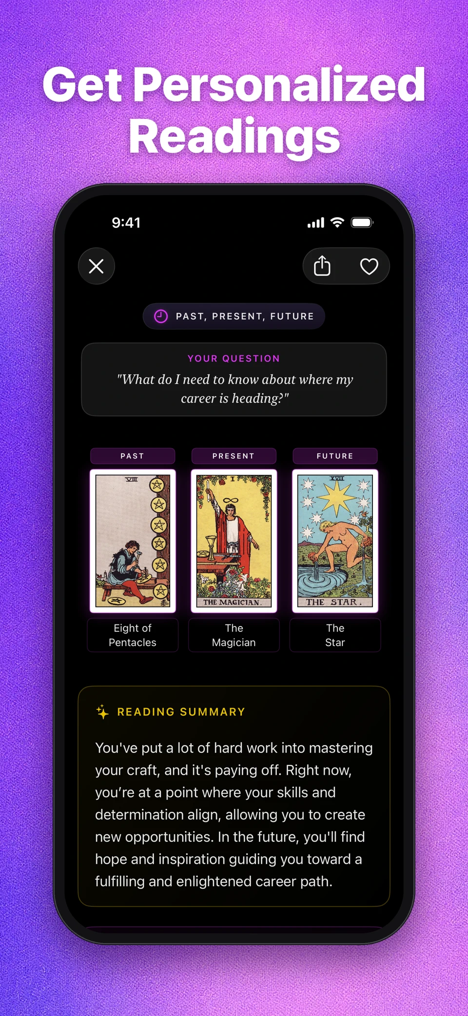TarotLingo: Tarot Card Reading screenshot