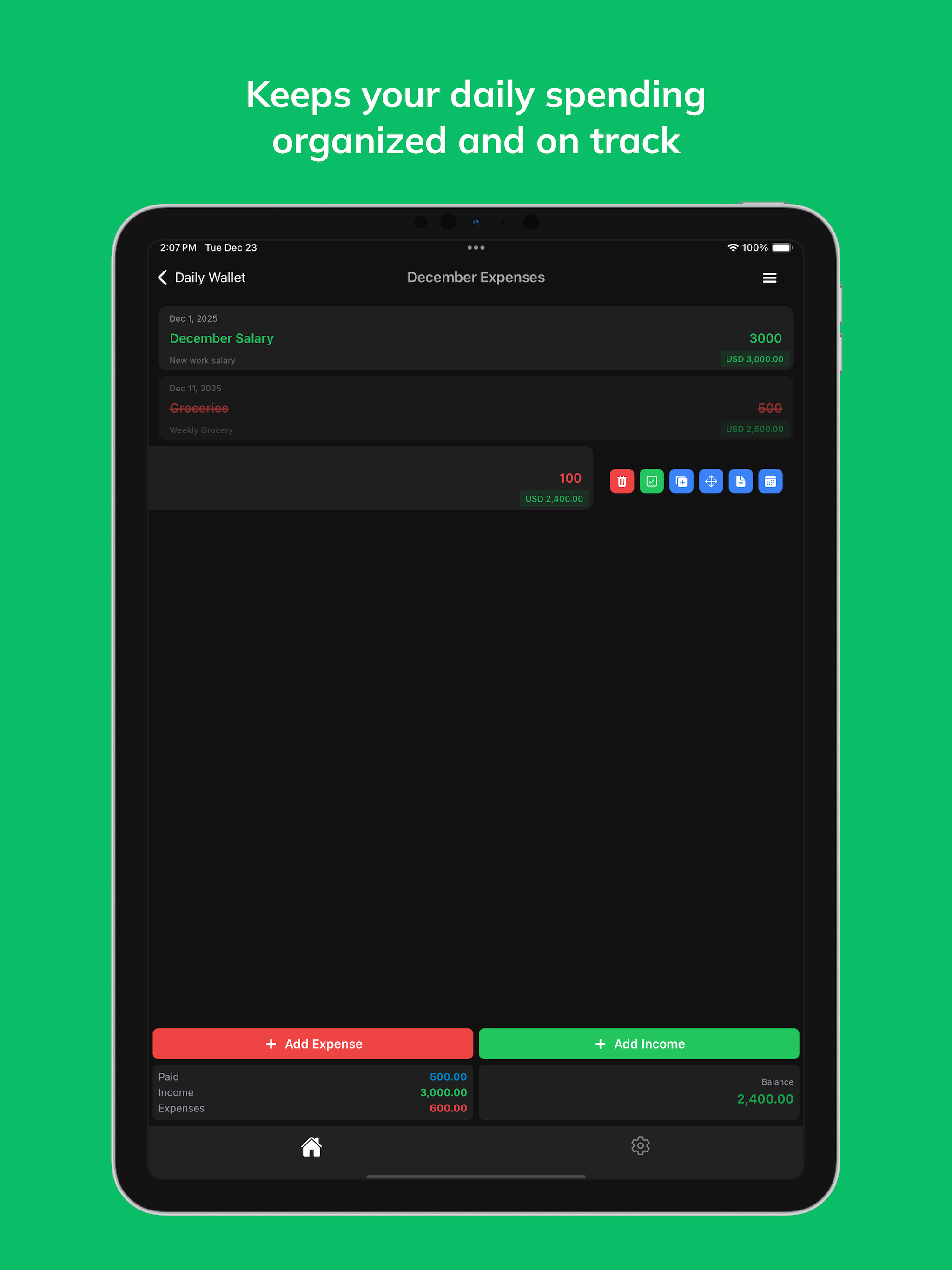 FreeBudget: Budget Tracker