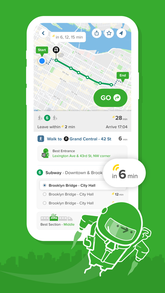 #4. Citymapper: All Live Transit (iOS) 由: Citymapper Limited