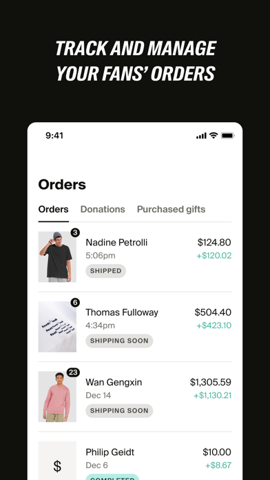 Fourthwall for Creators Screenshot