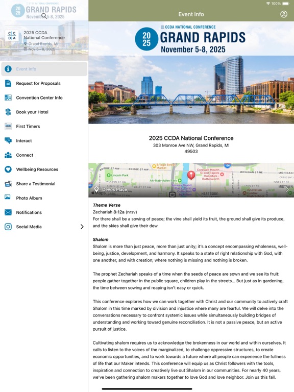 CCDA iPad screenshot 1 - Business app