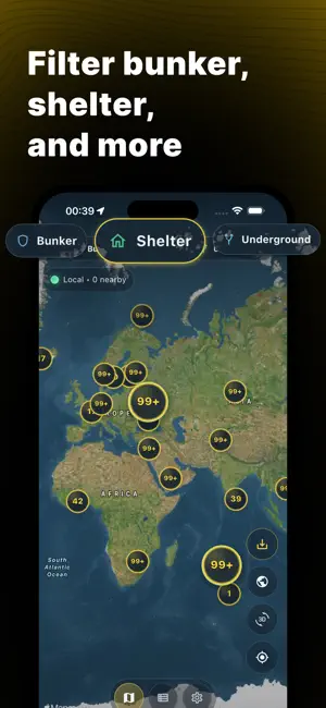 Bunkers & Shelters Map - Haven screenshot 2