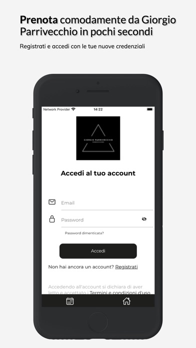 Screenshot 1 of Giorgio Parrivecchio App