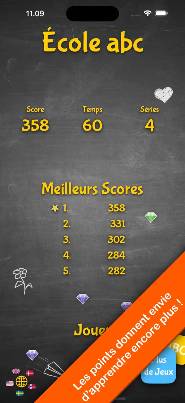 Screenshot #3 pour abc École (lettres minuscules)