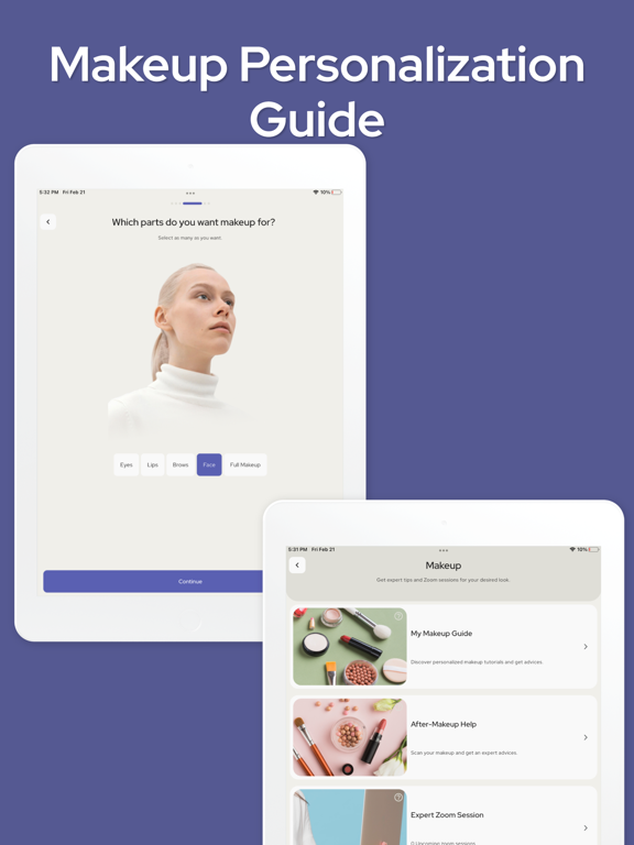 ForeverBeauty Skincare Makeup iPad screenshot 5 - Health & Fitness app