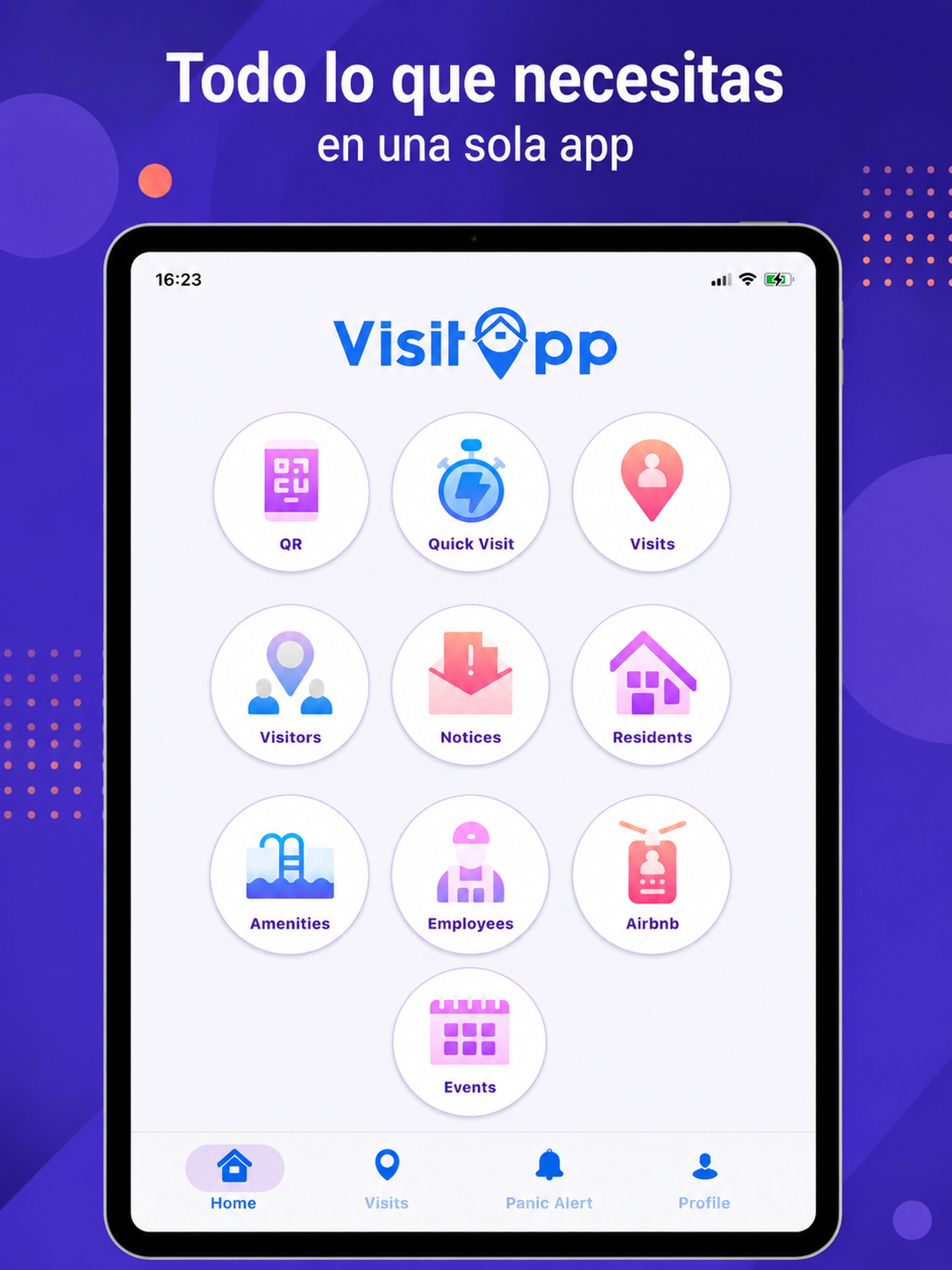 VisitApp Mega Colonos