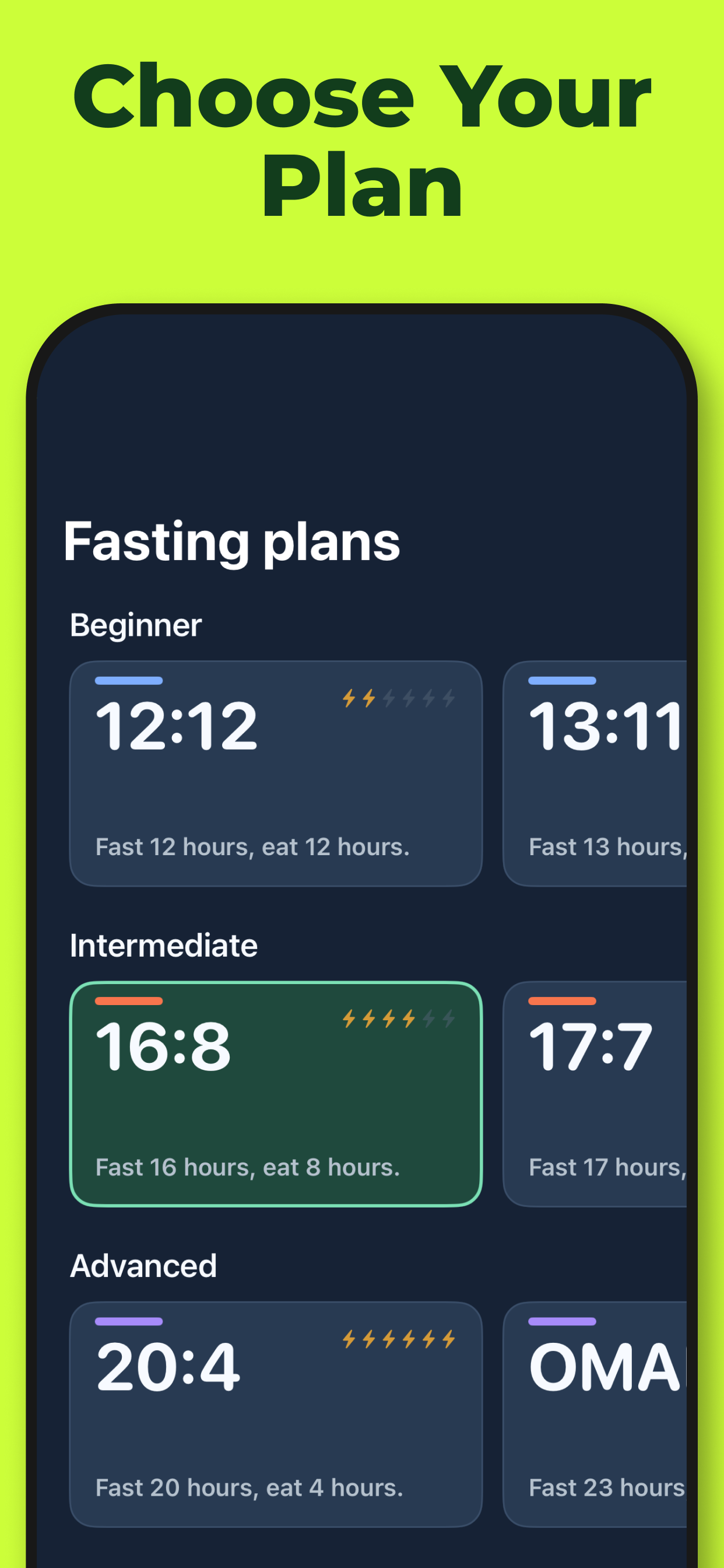 Intermittent Fasting Tracker°