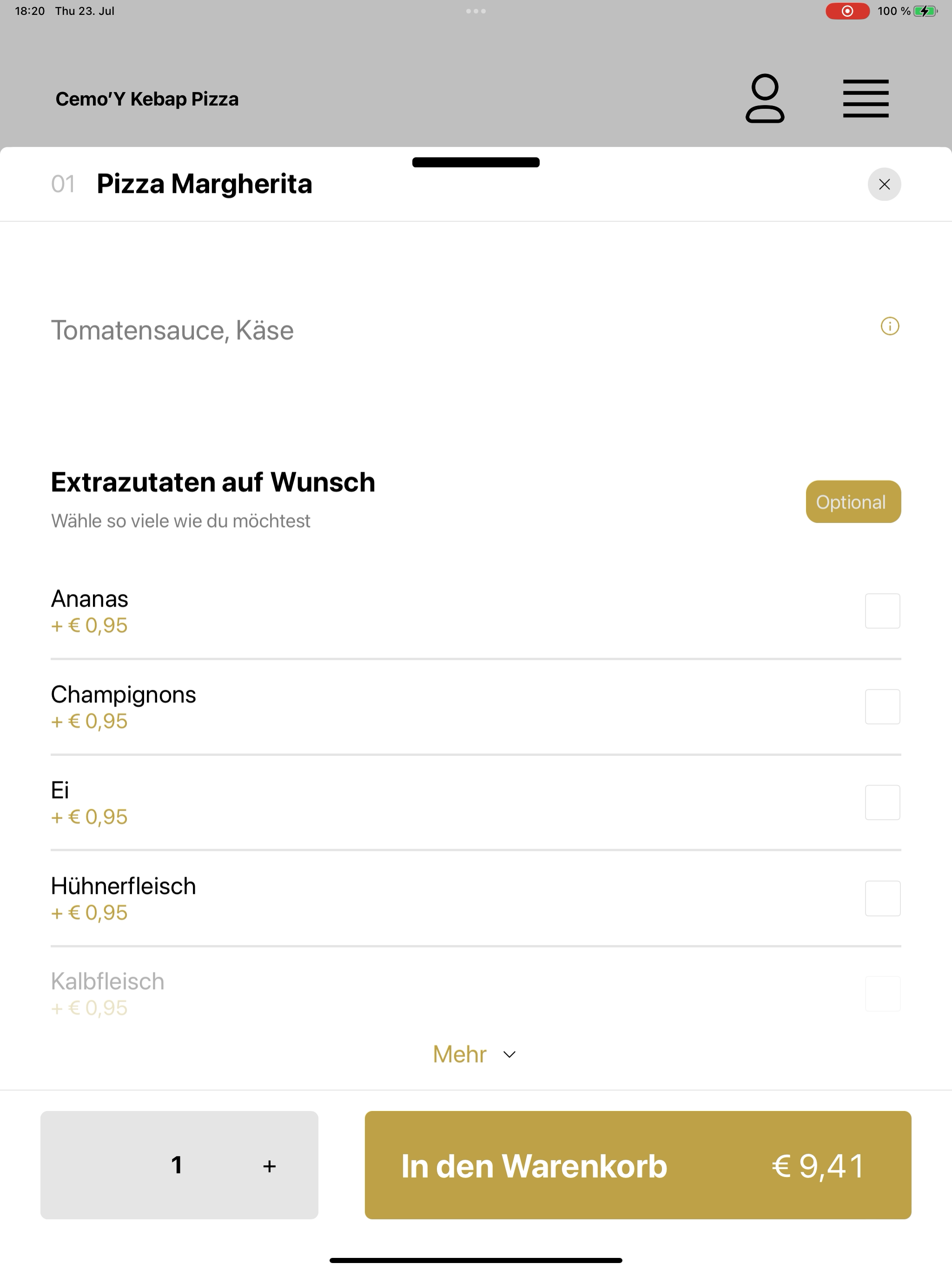 Cemo'Y Kebap Pizza screenshot 8