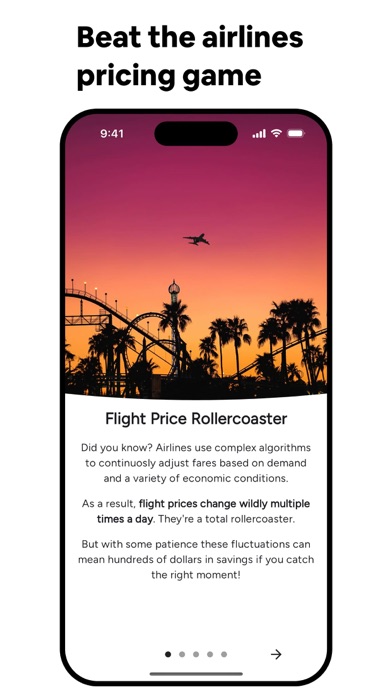 Airfare Alerts: Price Tracker Screenshot