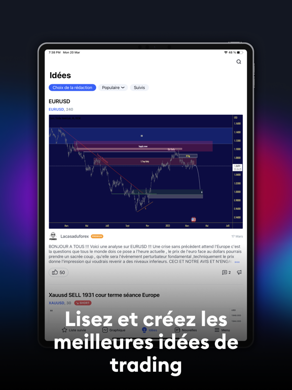 Screenshot #6 pour TradingView - Bourse